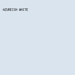 dae4ee - Azureish White color image preview
