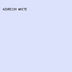 dce2fc - Azureish White color image preview