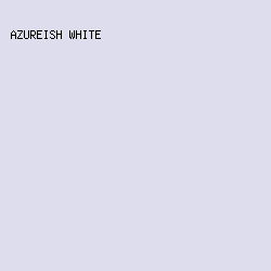 ddddee - Azureish White color image preview