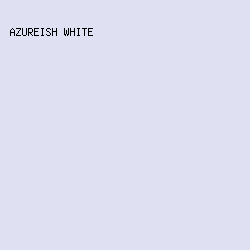 dfe0f2 - Azureish White color image preview