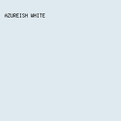 dfeaf0 - Azureish White color image preview