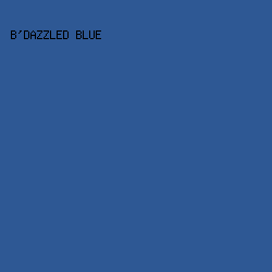 2E5894 - B'dazzled Blue color image preview