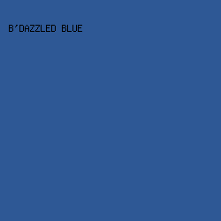 2E5895 - B'dazzled Blue color image preview