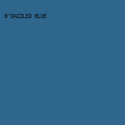 2E668D - B'dazzled Blue color image preview