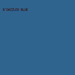 2F648E - B'dazzled Blue color image preview