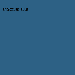 2d6185 - B'dazzled Blue color image preview