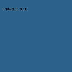 2d638a - B'dazzled Blue color image preview