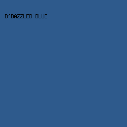 2e5a8c - B'dazzled Blue color image preview
