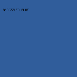 305D9B - B'dazzled Blue color image preview