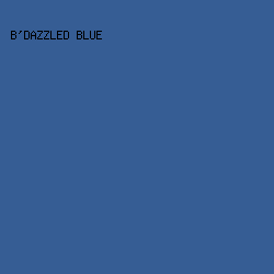 365D94 - B'dazzled Blue color image preview