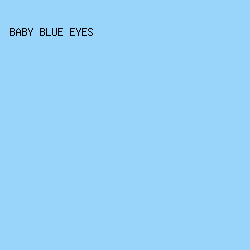 99d4fa - Baby Blue Eyes color image preview