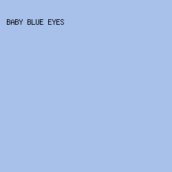 A7C1EB - Baby Blue Eyes color image preview