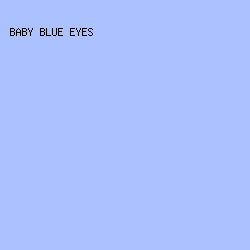 ACC1FF - Baby Blue Eyes color image preview