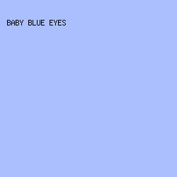 abbfff - Baby Blue Eyes color image preview