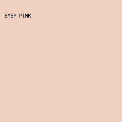 F0D0BE - Baby Pink color image preview