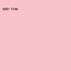 F8C3C8 - Baby Pink color image preview
