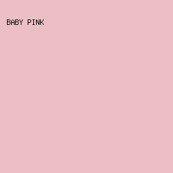 ebbfc4 - Baby Pink color image preview