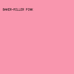 F996AE - Baker-Miller Pink color image preview