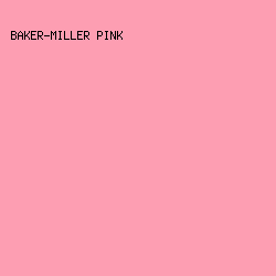 fd9eb2 - Baker-Miller Pink color image preview