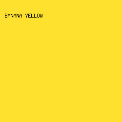 FEE02E - Banana Yellow color image preview