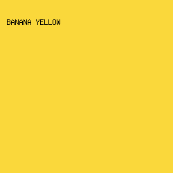 fad83b - Banana Yellow color image preview
