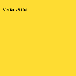 fedc32 - Banana Yellow color image preview