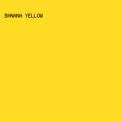 ffdb23 - Banana Yellow color image preview