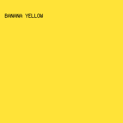 ffe338 - Banana Yellow color image preview