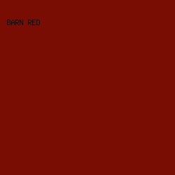 790d03 - Barn Red color image preview
