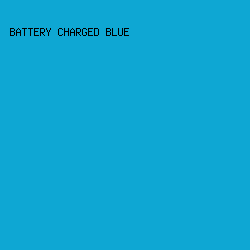 0EA7D3 - Battery Charged Blue color image preview
