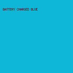 0EB6D5 - Battery Charged Blue color image preview