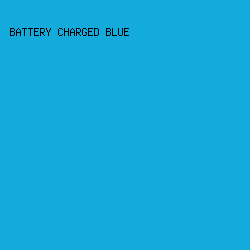 12ABDB - Battery Charged Blue color image preview