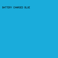 1AACDB - Battery Charged Blue color image preview