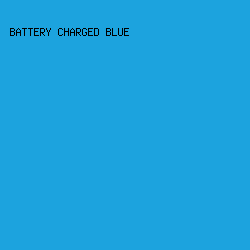 1CA3DE - Battery Charged Blue color image preview