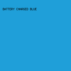1f9fd9 - Battery Charged Blue color image preview