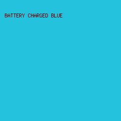 24C2DC - Battery Charged Blue color image preview