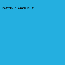 24afe0 - Battery Charged Blue color image preview