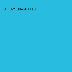 28BCE0 - Battery Charged Blue color image preview