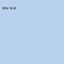B8D1EC - Beau Blue color image preview