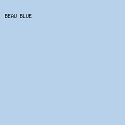 b6d1e9 - Beau Blue color image preview