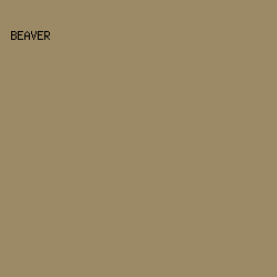 9c8a66 - Beaver color image preview