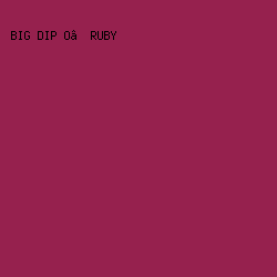 96214E - Big Dip O’ruby color image preview