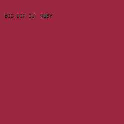 9B263F - Big Dip O’ruby color image preview