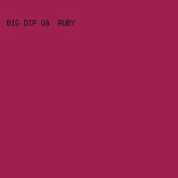 9D204E - Big Dip O’ruby color image preview