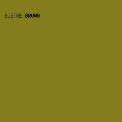 857C1D - Bistre Brown color image preview