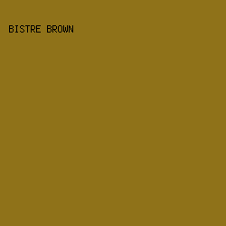 8f7219 - Bistre Brown color image preview