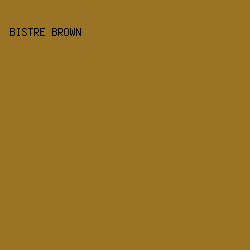 9a7424 - Bistre Brown color image preview