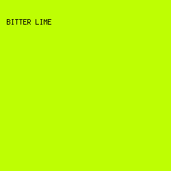 BEFE03 - Bitter Lime color image preview