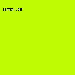 BFFB03 - Bitter Lime color image preview