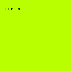 baff00 - Bitter Lime color image preview